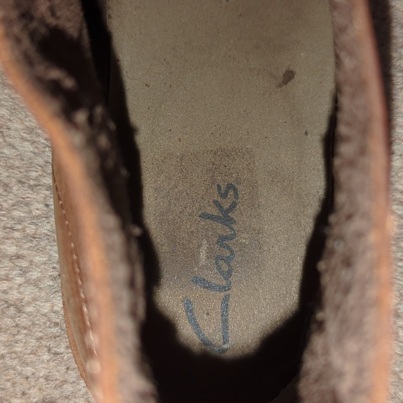 Clark\'s men\'s Bushacre 2 tan leather chukka boots size 13 main image 4